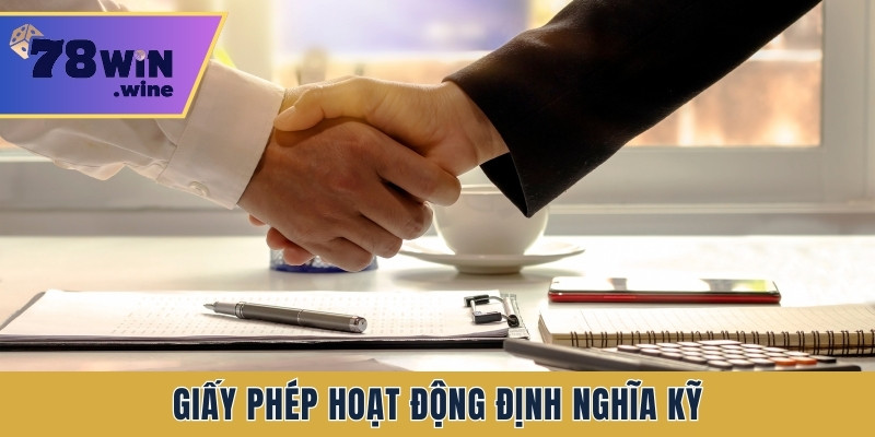 Giấy phép hoạt động định nghĩa kỹ